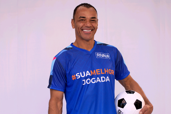 Cafu e Rivalo renovam a contratação como Embaixador da empresa de apostas esportivas